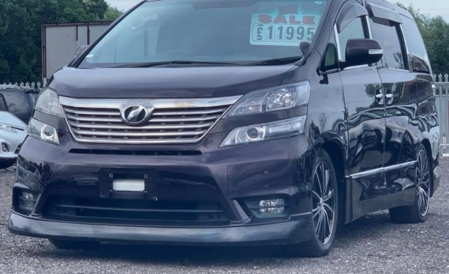 TOYOTA VELLFIRE 2.4 Auto 7 Seater MPV