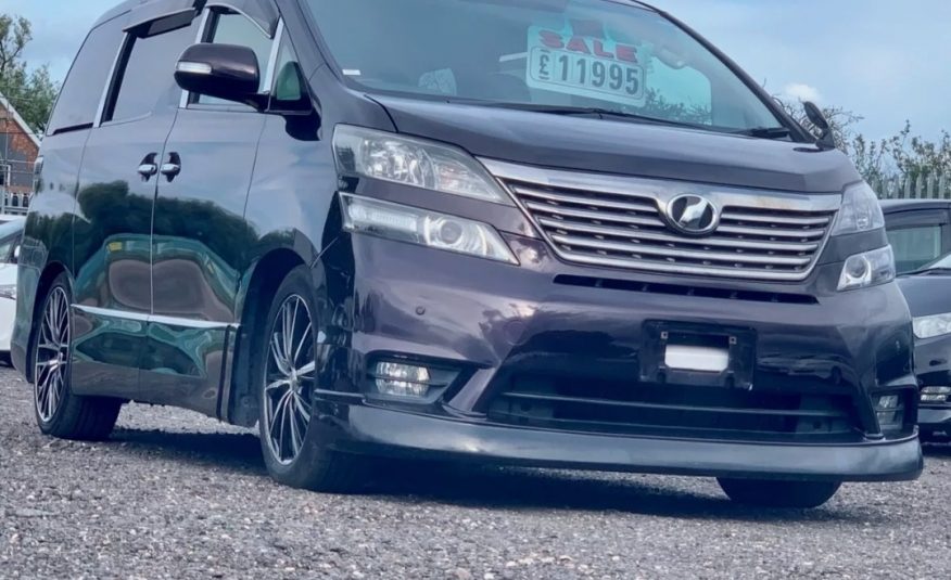 TOYOTA VELLFIRE 2.4 Auto 7 Seater MPV
