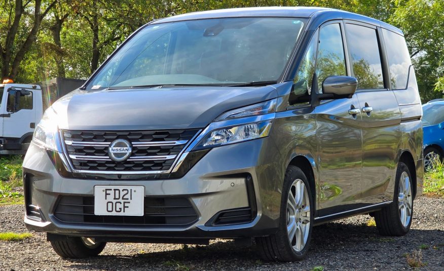 NISSAN SERENA HighwayStar 2.0h Auto 8 Seater S-Hybrid MPV Ulez Compliant