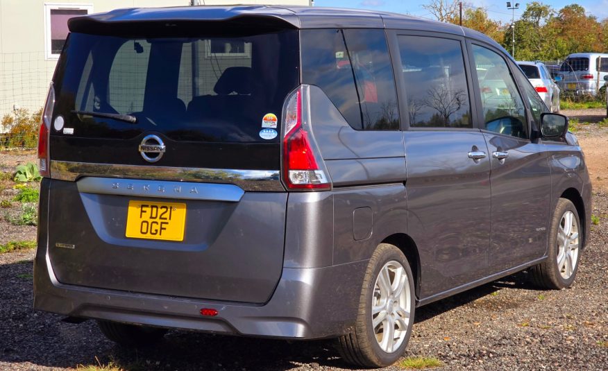 NISSAN SERENA HighwayStar 2.0h Auto 8 Seater S-Hybrid MPV Ulez Compliant
