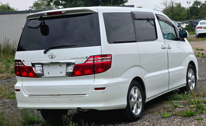 TOYOTA ALPHARD ASG 3.0 Auto V6 8 Seater MPV 48k Miles Only Ulez Compliant
