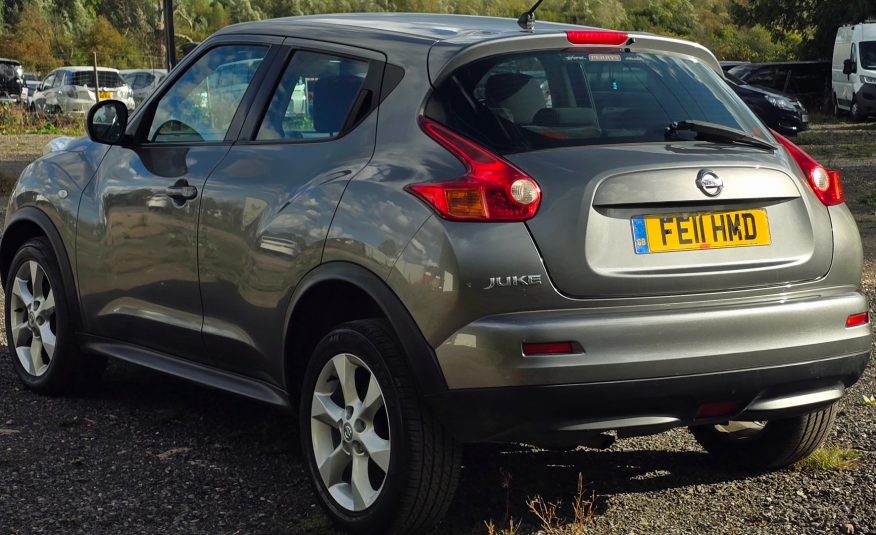 NISSAN JUKE 1.6 Acenta SUV 5dr Petrol Manual Euro 5 (117 ps) MD Service History