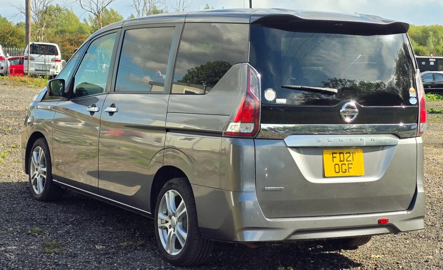 NISSAN SERENA HighwayStar 2.0h Auto 8 Seater S-Hybrid MPV Ulez Compliant