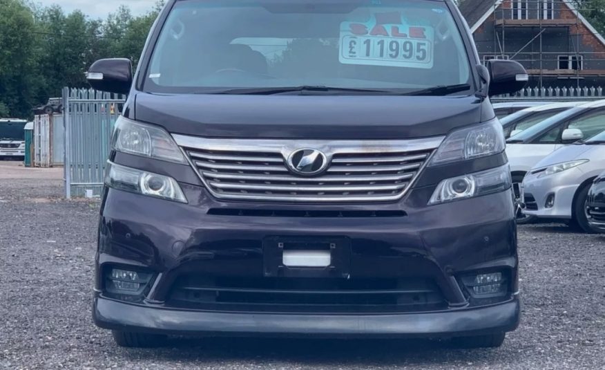 TOYOTA VELLFIRE 2.4 Auto 7 Seater MPV