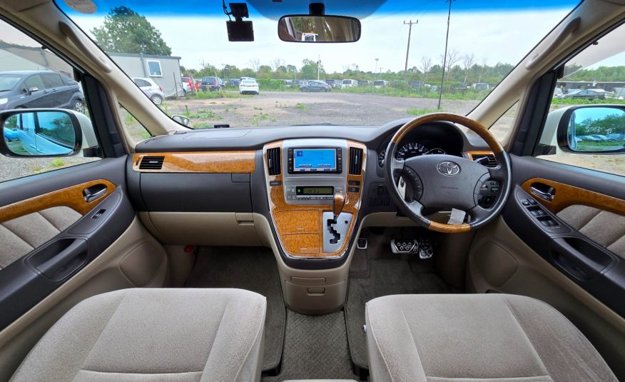 TOYOTA ALPHARD ASG 3.0 Auto V6 8 Seater MPV 48k Miles Only Ulez Compliant