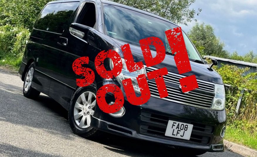 NISSAN ELGRAND Highway Star 3.5 V6 Auto 8 Seater 4X4