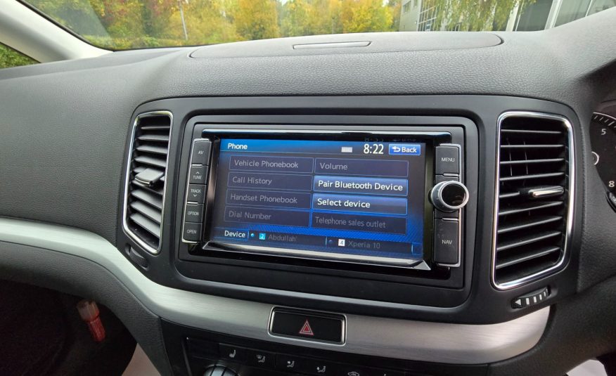 VOLKSWAGEN SHARAN 1.4 TSI BlueMotion Tech SE MPV Auto DSG Leather Seats 1 Year Warranty Ulez