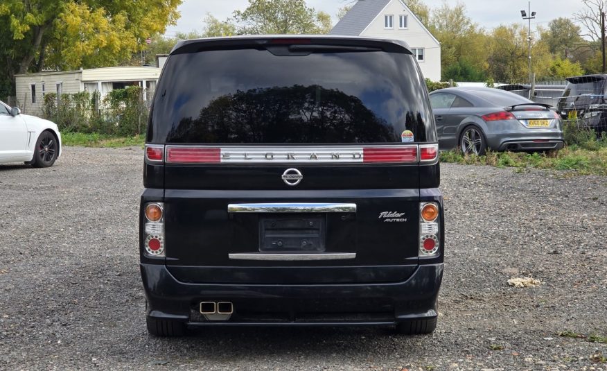 NISSAN ELGRAND Rider Autech ME51 2.5 V6 Automatic MPV Low Mileage 31k Guaranteed