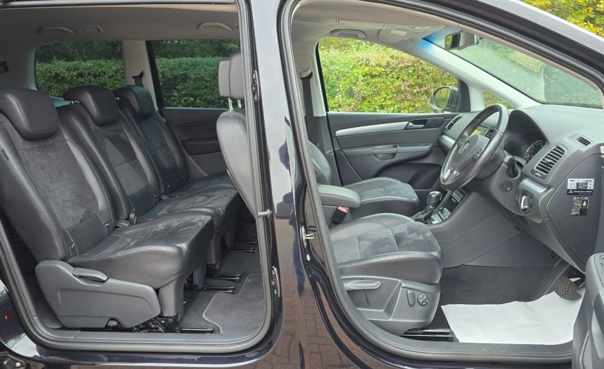VOLKSWAGEN SHARAN 1.4 TSI BlueMotion Tech SE MPV Auto DSG Leather Seats 1 Year Warranty Ulez