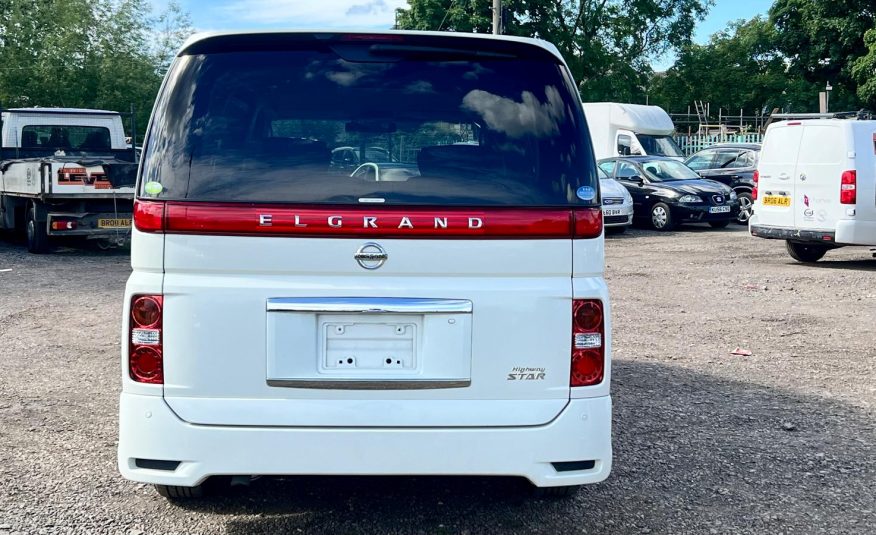 NISSAN ELGRAND Highway Star 3.5 V6 Auto Cruise Control 360 Cameras