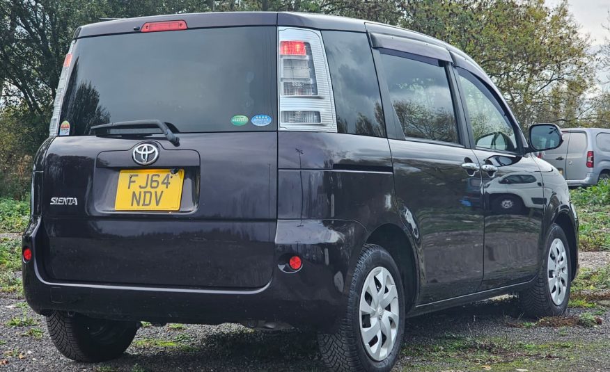 Toyota Corolla Sienta 1.5 Auto 7 Seater PowerSlide Door MPV