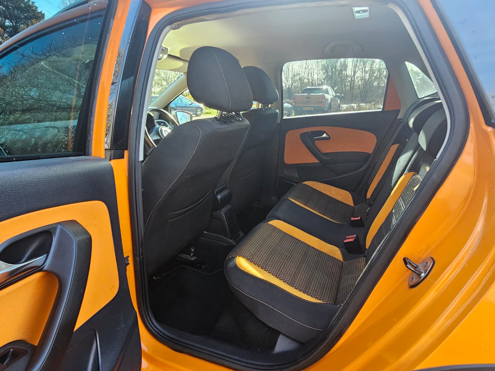 VOLKSWAGEN POLO 1.2 Auto TSI BlueMotion Limited Edition Two-Tone Orange Black