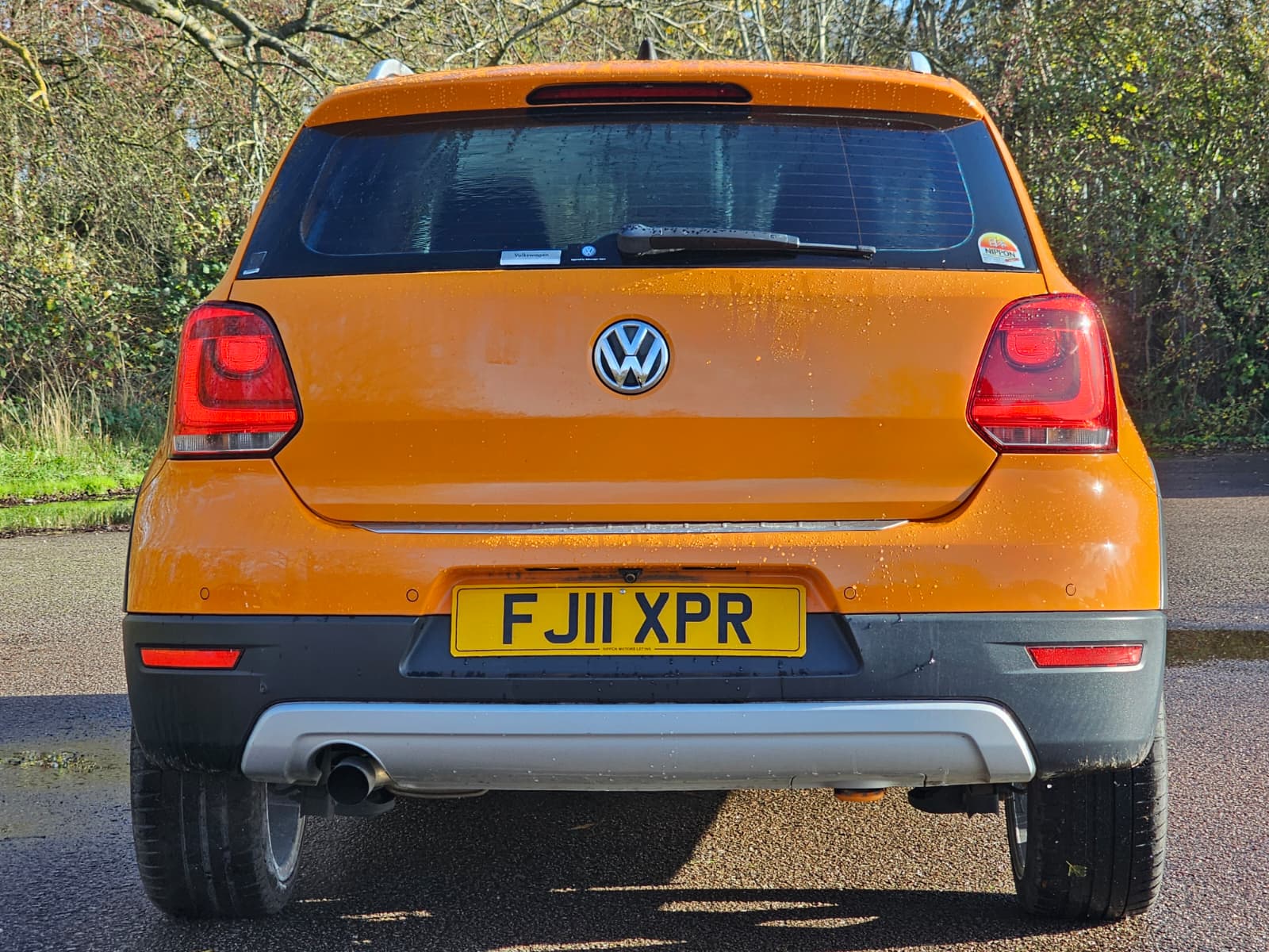 VOLKSWAGEN POLO 1.2 Auto TSI BlueMotion Limited Edition Two-Tone Orange Black