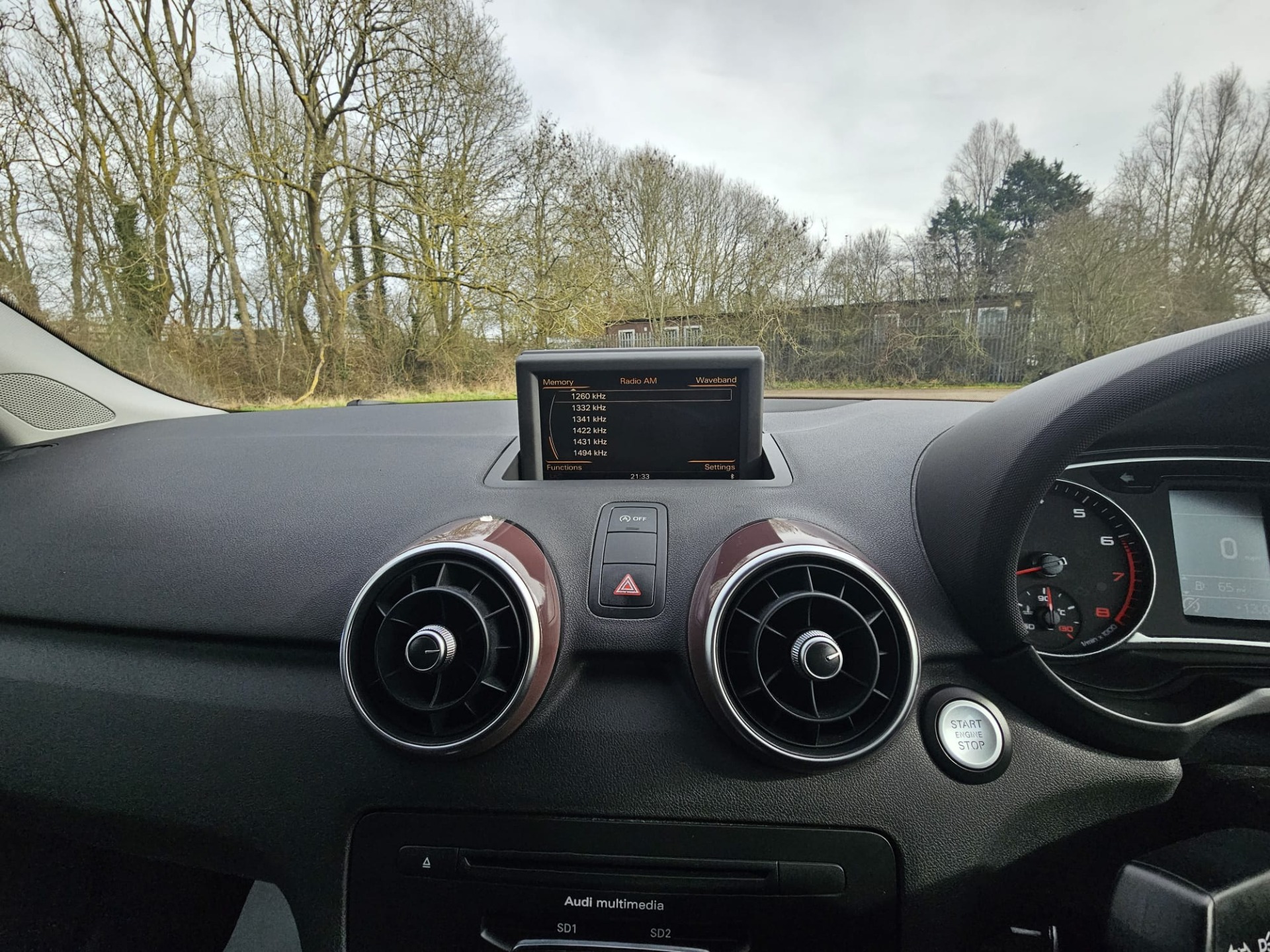 AUDI A1 1.4 TFSI CoD Sport Sportback S Tronic Auto Euro 5 (ss) 5dr Leather+Heated