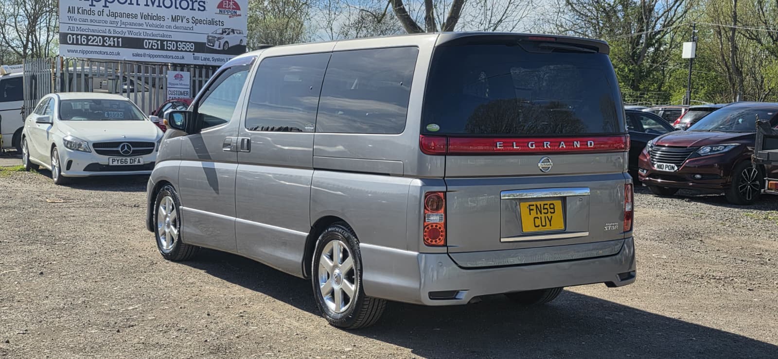 NISSAN ELGRAND HighwayStar 3.5 V6 Auto 8 Seater Twin Sunroof MPV 37k Miles Only Ulez Free