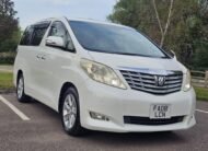 TOYOTA ALPHARD 2.4 Auto 7 Speed CVT Double Sunroof 8 Seater MPV