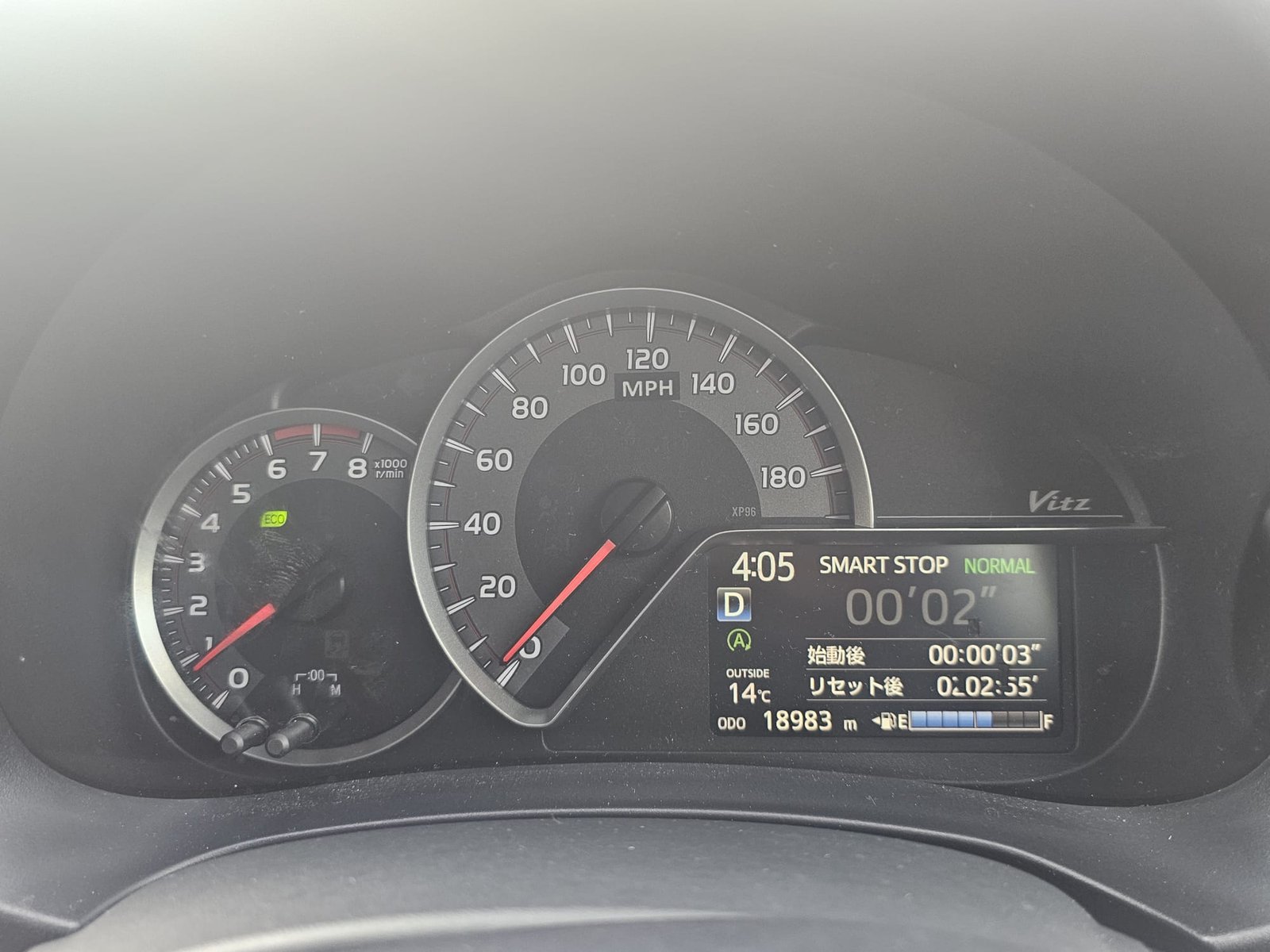 TOYOTA YARIS Vitz Jewela Edition 1.33L Automatic 5dr Hatchback