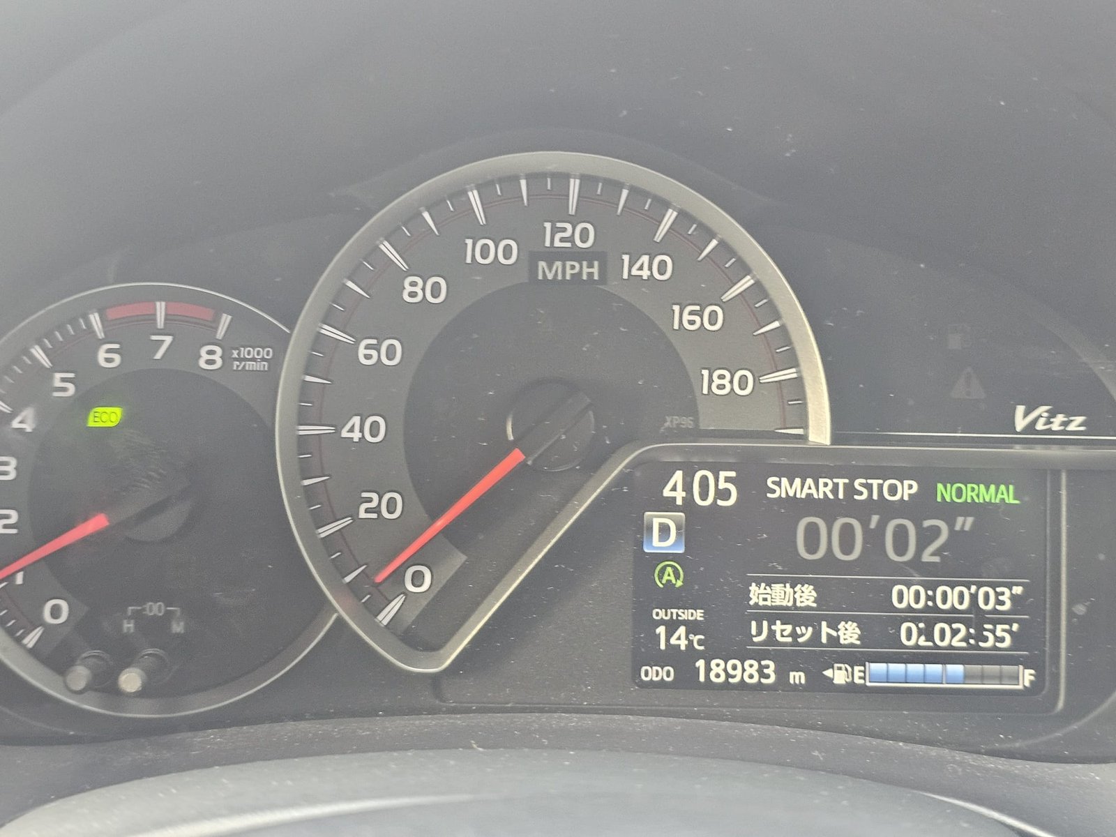 TOYOTA YARIS Vitz Jewela Edition 1.33L Automatic 5dr Hatchback